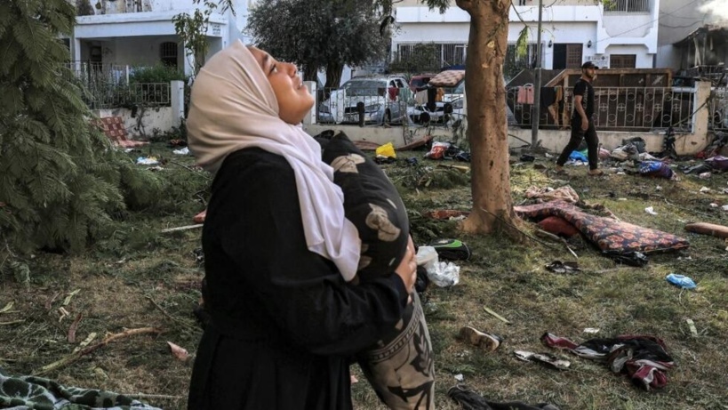 Frappe sur un hôpital à Gaza: l'Union africaine dénonce un bombardement israélien Frappe sur un hôpital à Gaza: l'Union africaine dénonce un bombardement israélien