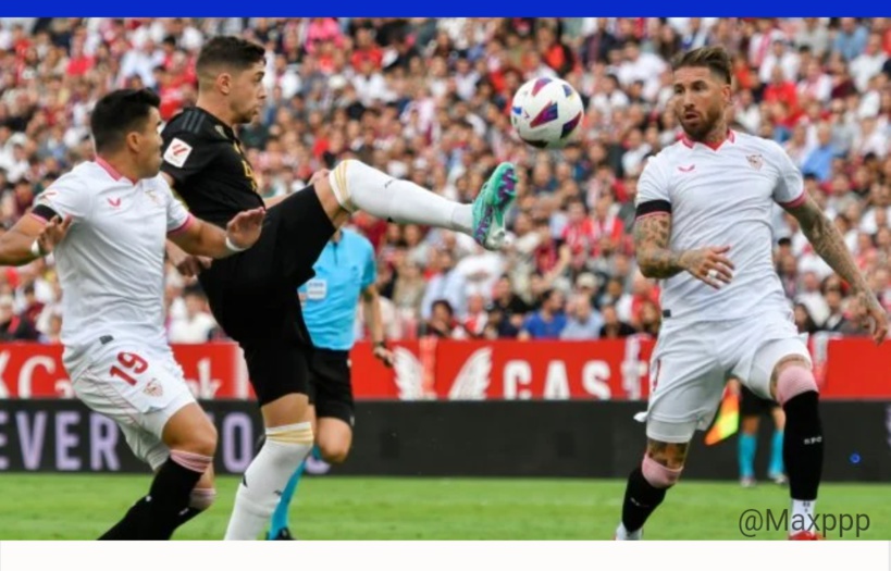 Liga : le Real Madrid concède le nul à Séville dans un match électrique