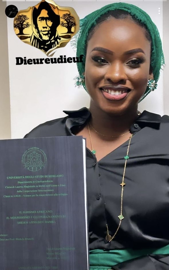 Italie: La jeune étudiante sénégalaise Astou Mbene Mbacke devenue icône des amphithéâtres de Bergamo