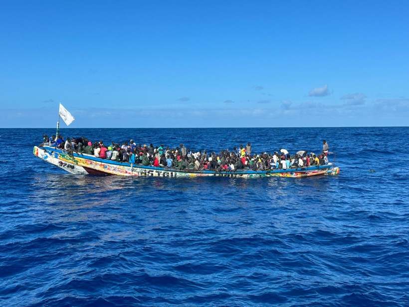 Maroc: deux morts dans une pirogue partie du Sénégal avec 274 personnes Maroc: deux morts dans une pirogue partie du Sénégal avec 274 personnes