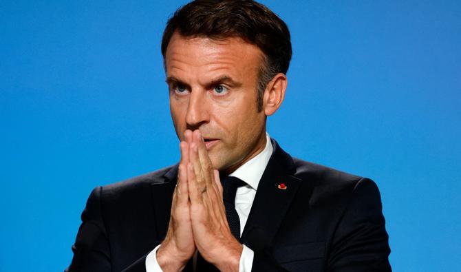 Gaza: le président français Macron demande une «trêve humanitaire»
