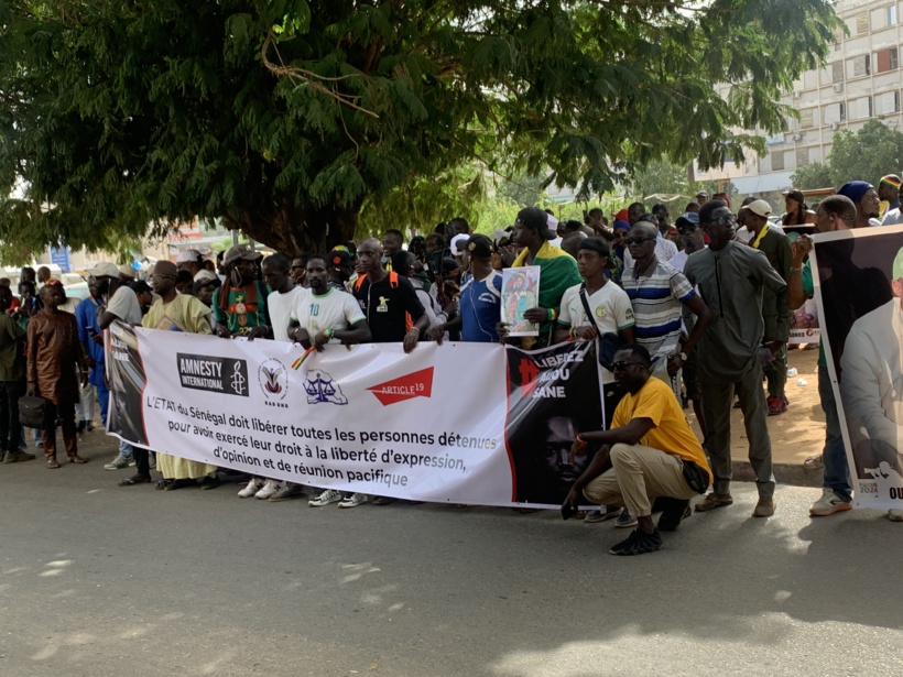 Sénégal: plusieurs manifestants pour exiger la libération des détenus politiques