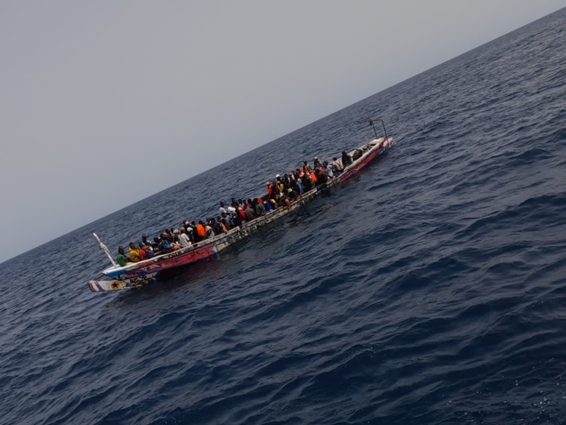 Une nouvelle pirogue partie du Sénégal avec 112 personnes débarquent en Espagne: un total de 2293 arrivées depuis lundi Une nouvelle pirogue partie du Sénégal avec 112 personnes débarquent en Espagne: un total de 2293 arrivées depuis lundi
