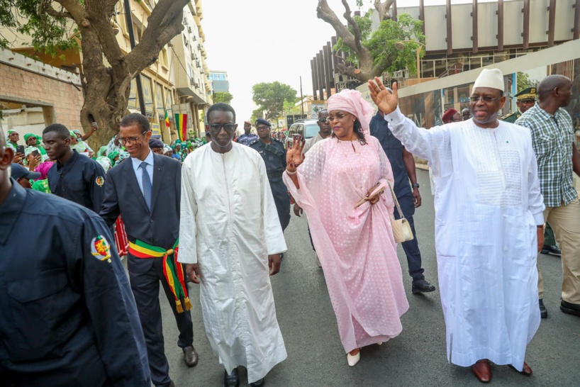 Macky Sall à l’inauguration de l’Avenue Macky Sall ce dimanche: « Je me sens fier et honoré de voir cette avenue porter mon nom »