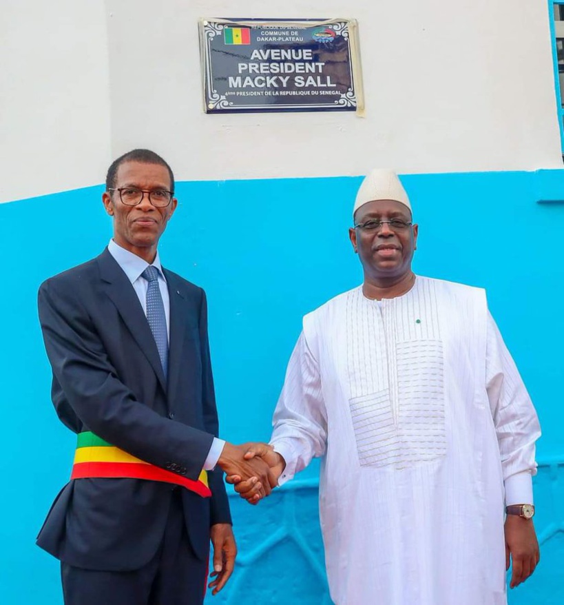 Macky Sall à l’inauguration de l’Avenue Macky Sall ce dimanche: « Je me sens fier et honoré de voir cette avenue porter mon nom » Macky Sall à l’inauguration de l’Avenue Macky Sall ce dimanche: « Je me sens fier et honoré de voir cette avenue porter mon nom »