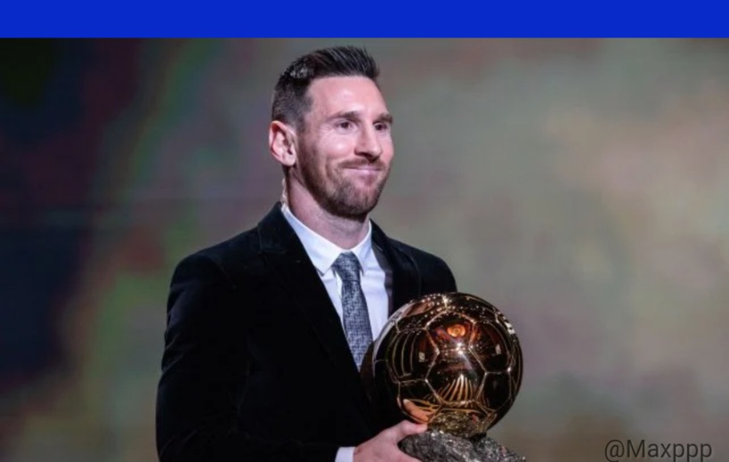 Lionel Messi remporte son 8e Ballon d’Or ! Lionel Messi remporte son 8e Ballon d’Or !