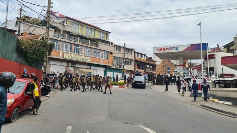 Madagascar: fortes tensions à Antananarivo où le collectif de l'opposition avait appelé à un rassemblement Madagascar: fortes tensions à Antananarivo où le collectif de l'opposition avait appelé à un rassemblement