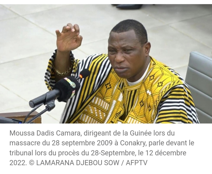 Guinée: Moussa Dadis Camara, ancien chef de la junte, de retour en prison Guinée: Moussa Dadis Camara, ancien chef de la junte, de retour en prison