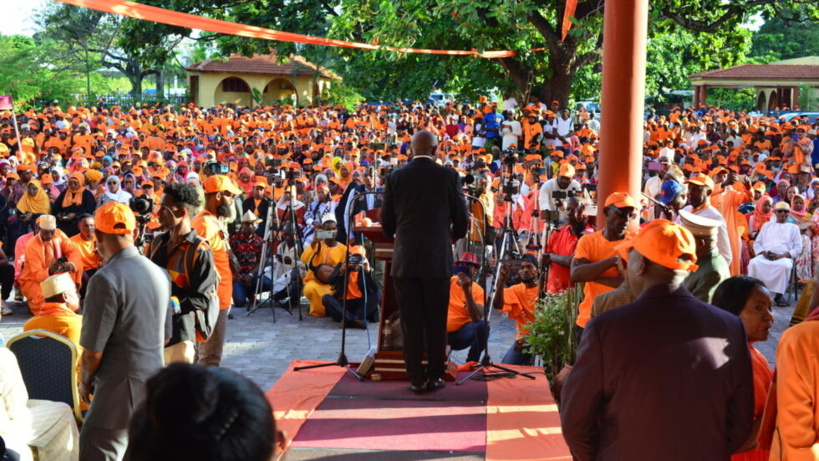 Comores: trois poids lourds se déclarent candidats pour la présidentielle, dont le président Azali Comores: trois poids lourds se déclarent candidats pour la présidentielle, dont le président Azali