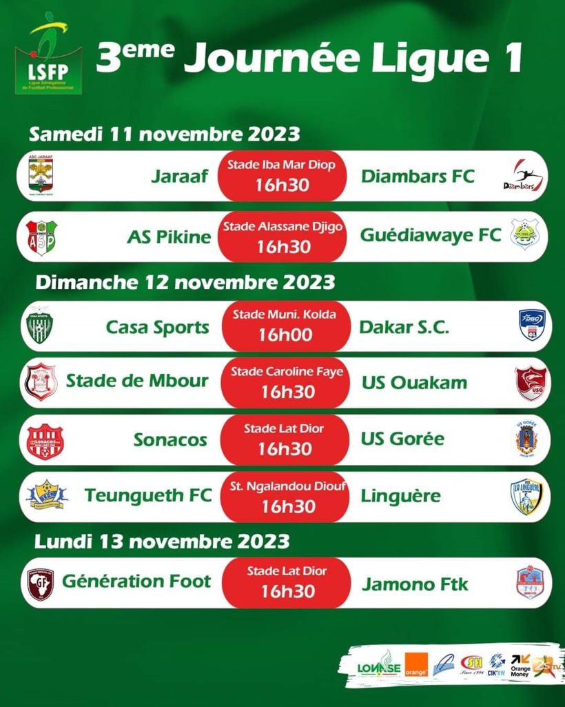 Ligue 1 : un derby alléchant AS Pikine / Guédiawaye FC ce samedi Ligue 1 : un derby alléchant AS Pikine / Guédiawaye FC ce samedi