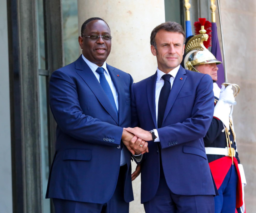 Macron recrute Macky et Souleymane Jules Diop s'y oppose Macron recrute Macky et Souleymane Jules Diop s'y oppose