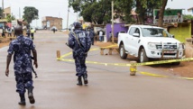 L'endroit où la procureure Joan Kagezi a été tuée par des hommes à moto, le 31 mars 2015 dans la banlieue de Kampala.