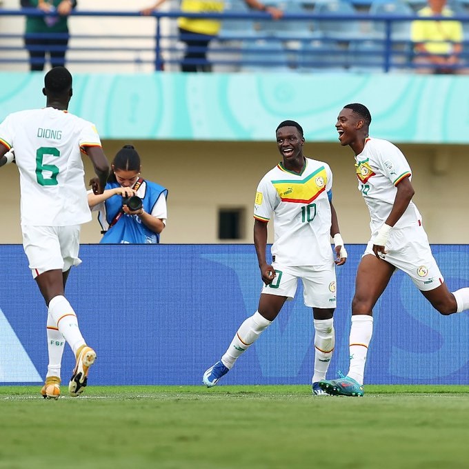 Mondial U17 : le Sénégal bat la Pologne (4-1) et se qualifie pour les huitièmes de finale