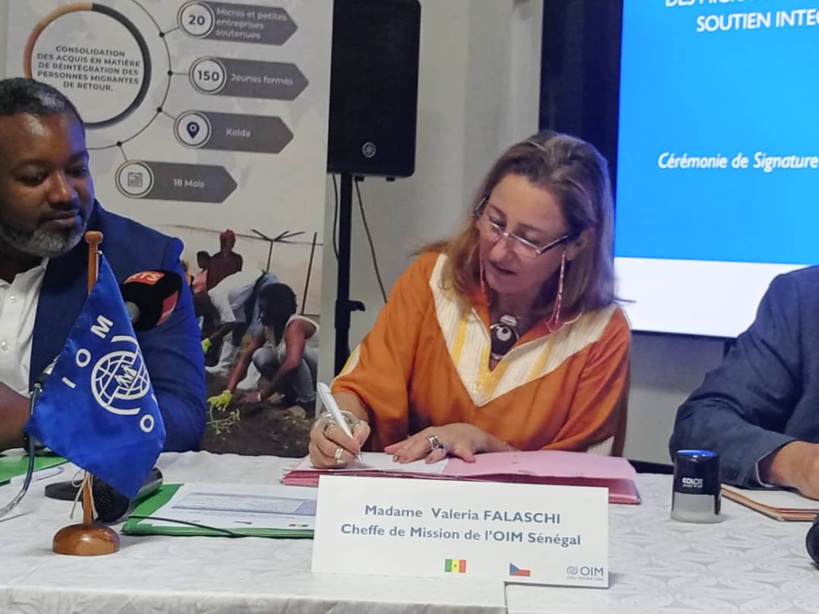 Sénégal: l’OIM et la République Tchèque débloquent plus de 685 millions CFA pour réintégration des migrants de retour Sénégal: l’OIM et la République Tchèque débloquent plus de 685 millions CFA pour réintégration des migrants de retour