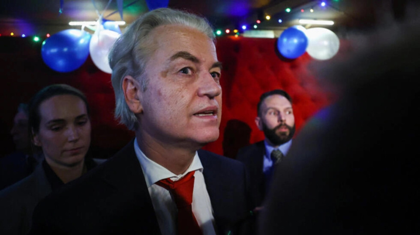 Anti-islam, anti-UE… Geert Wilders ou le triomphe bruyant de l'extrême droite aux Pays-Bas
