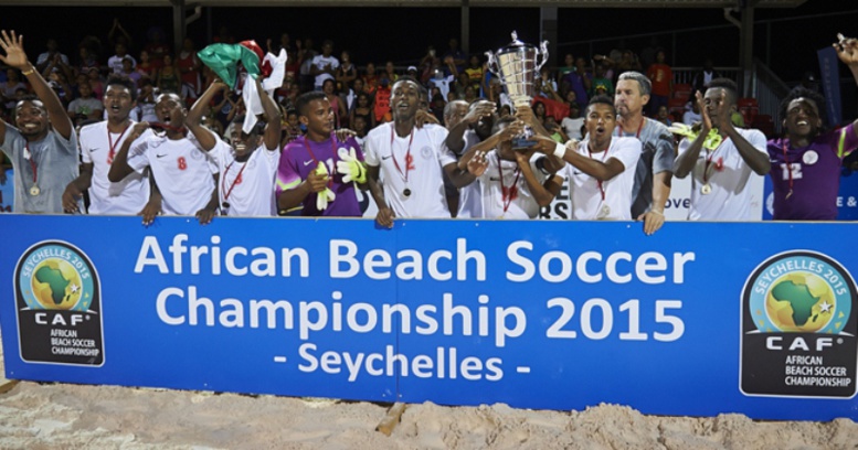 CAN Beach Soccer Seychelles 2015: les "Lions" perdent leur titre CAN Beach Soccer Seychelles 2015: les "Lions" perdent leur titre