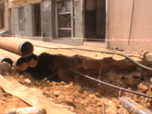 Images Alerte effondrement à Castor: Une maison menace ruine Images Alerte effondrement à Castor: Une maison menace ruine