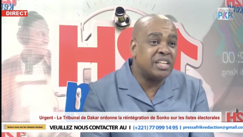 « Ousmane Sonko en forme », selon Me Larifou qui révèle l’avoir rencontré ce matin et confirme qu’il se porte bien « Ousmane Sonko en forme », selon Me Larifou qui révèle l’avoir rencontré ce matin et confirme qu’il se porte bien