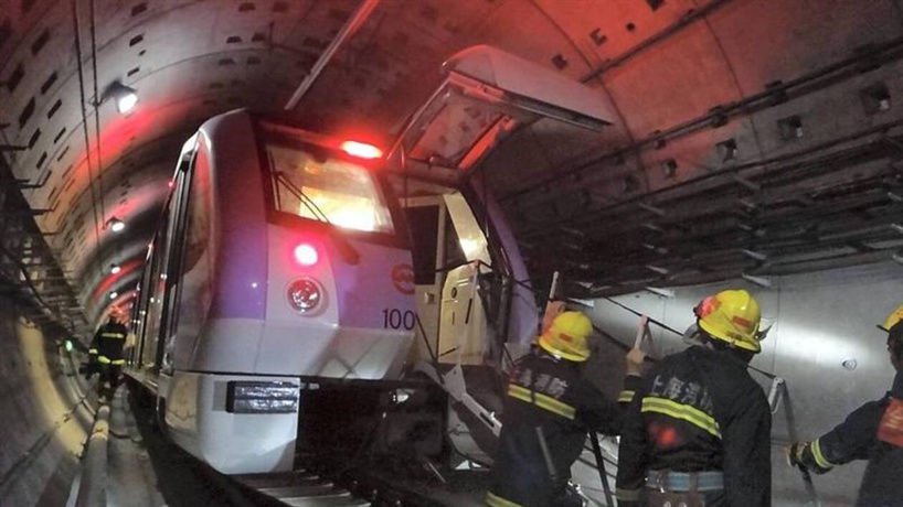 Chine: une centaine de blessés dans un accident de métro à Pékin Chine: une centaine de blessés dans un accident de métro à Pékin