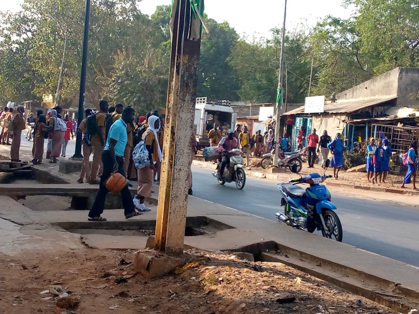 Bignona : les élèves exigent la libération de leurs camarades arrêtés depuis vendredi Bignona : les élèves exigent la libération de leurs camarades arrêtés depuis vendredi