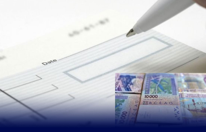 Keur Massar: un trio vole un chèque de 100 millions et tente de le retirer 