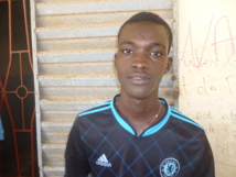 Ousmane Gueye élève en classe de 3e