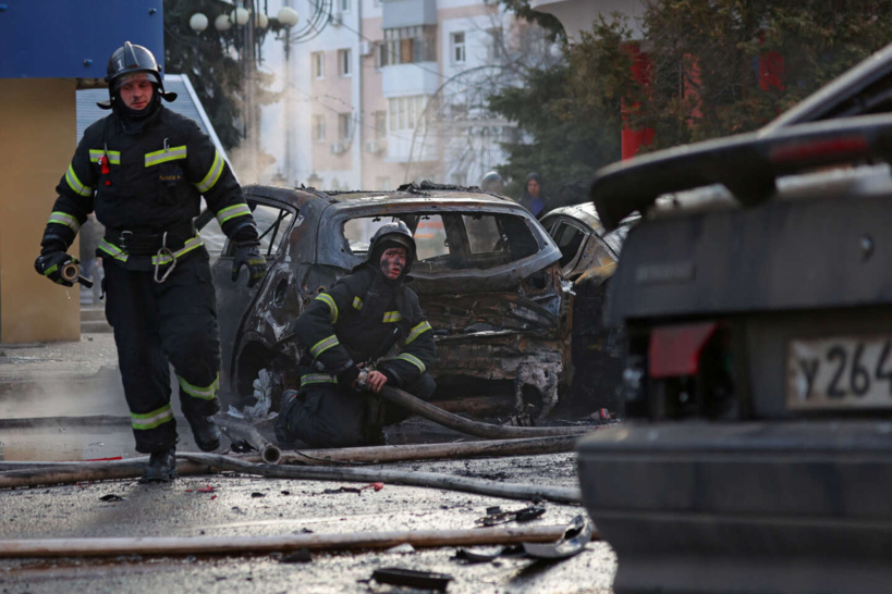 Guerre en Ukraine : les frappes sur Belgorod ont fait 21 morts et plus de cent blessés, annonce la Russie Guerre en Ukraine : les frappes sur Belgorod ont fait 21 morts et plus de cent blessés, annonce la Russie