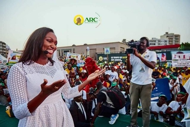 Anta Babacar Ngom, première femme candidate à valider ses parrainages