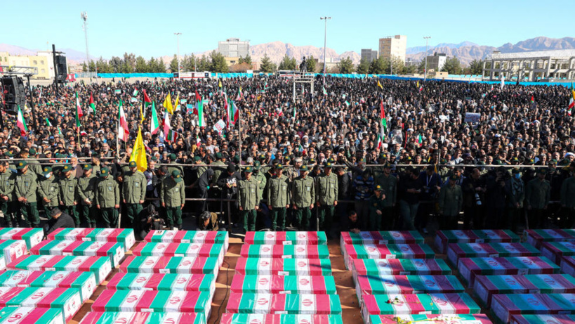 Iran: enterrement des victimes du double attentat de Kerman