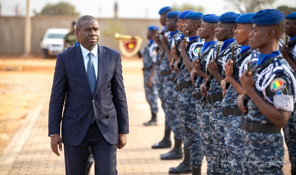 Ziguinchor : les nouveaux locaux du poste de commandement de la compagnie de gendarmerie inaugurés