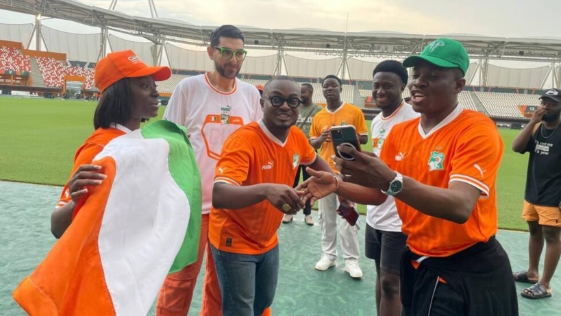 CAN 2024: des influenceurs mandatés par les organisateurs font une tournée des stades CAN 2024: des influenceurs mandatés par les organisateurs font une tournée des stades