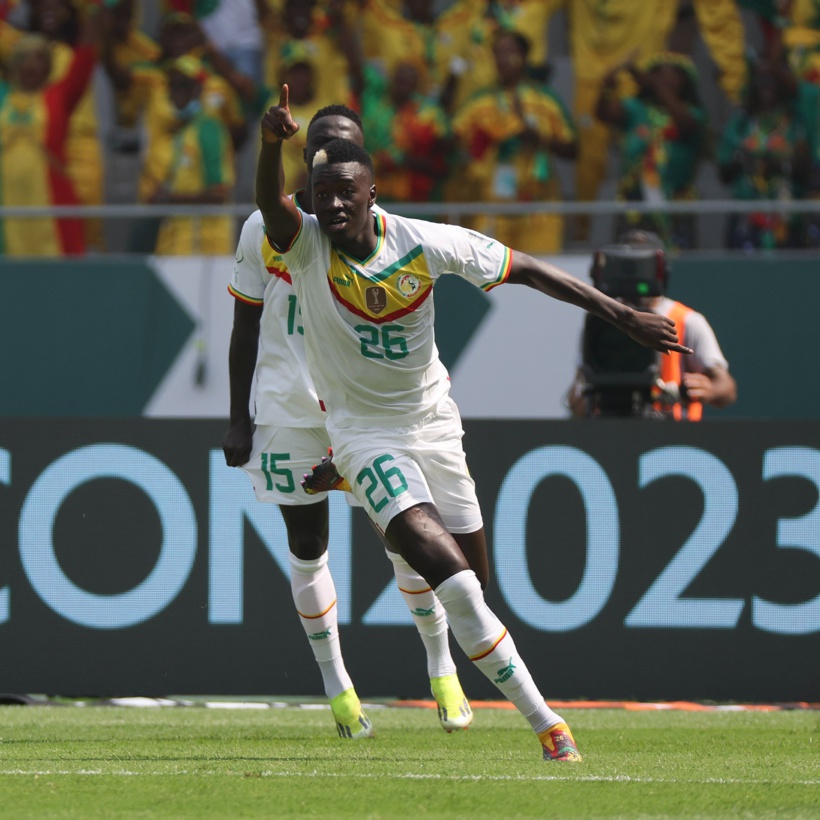 CAN: Lamine Camara double la mise face aux Scorpions (2-0) CAN: Lamine Camara double la mise face aux Scorpions (2-0)