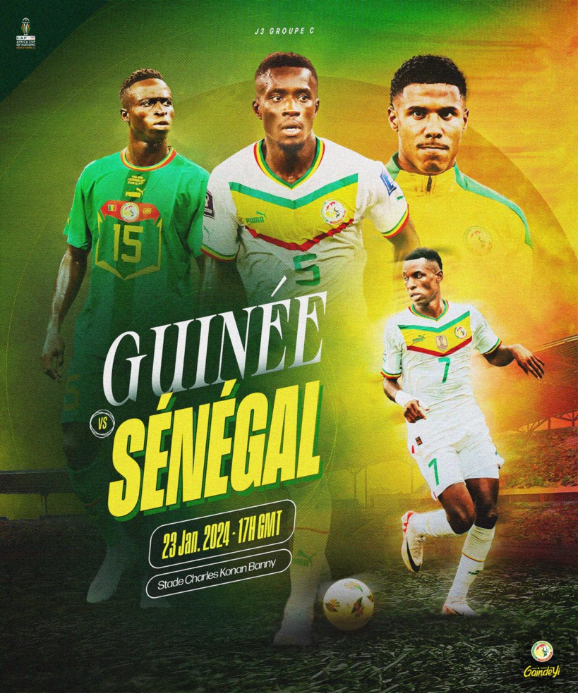 CAN 2023 : Guinée – Sénégal, un derby ouest-africain et un choc pour la première place CAN 2023 : Guinée – Sénégal, un derby ouest-africain et un choc pour la première place