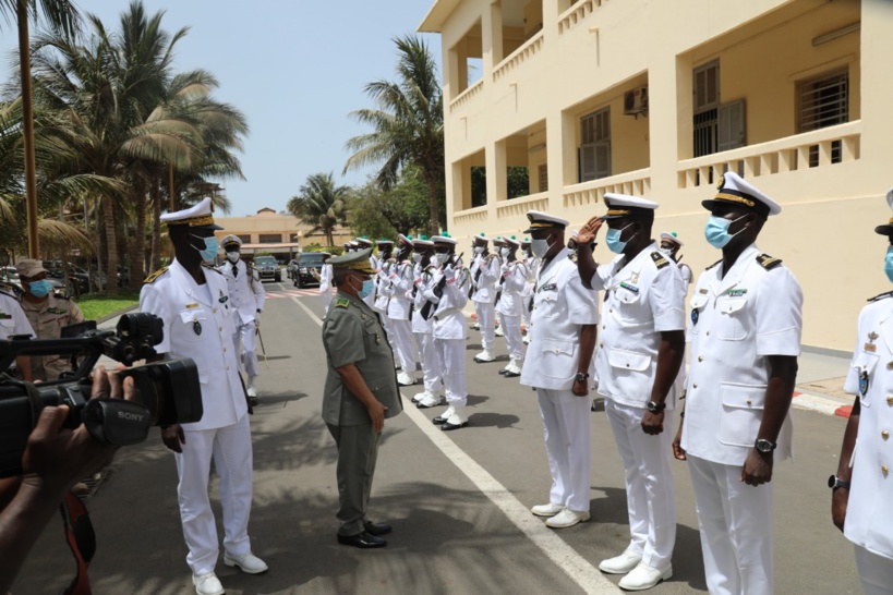 49e anniversaire de la Marine nationale: le Contre-amiral Abdou Sène rend hommage aux cinq commandos portés disparus