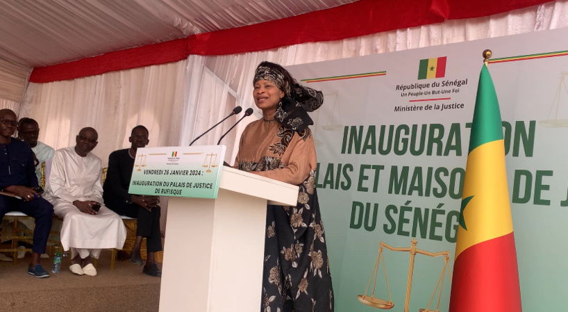 Le ministre de la Justice a inauguré le Palais de Justice de Rufisque dans le cadre du projet de modernisation PROMIJ Le ministre de la Justice a inauguré le Palais de Justice de Rufisque dans le cadre du projet de modernisation PROMIJ