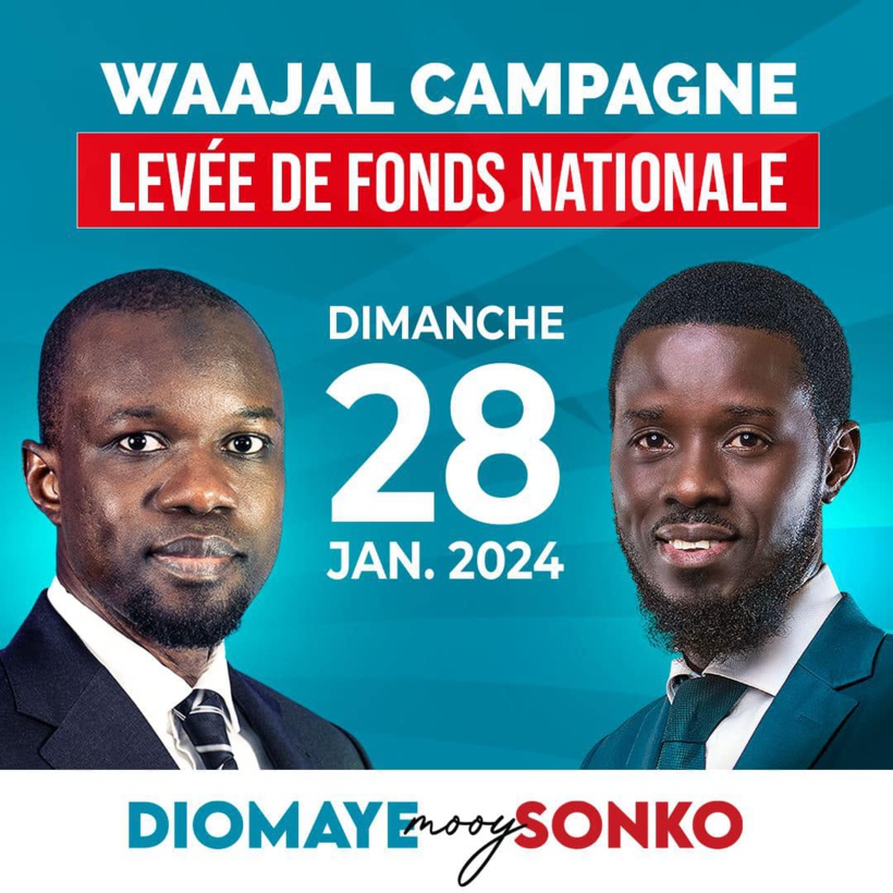 Présidentielle 2024 : les patriotes du Sénégal vont procéder à une levée de fond ce dimanche Présidentielle 2024 : les patriotes du Sénégal vont procéder à une levée de fond ce dimanche