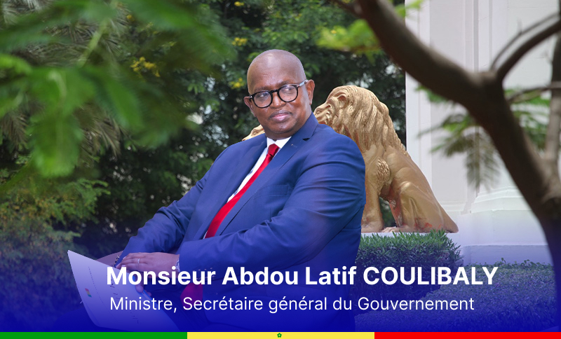 Abdou Latif Coulibaly, ministre et secrétaire général du gouvernement démissionnaire, 