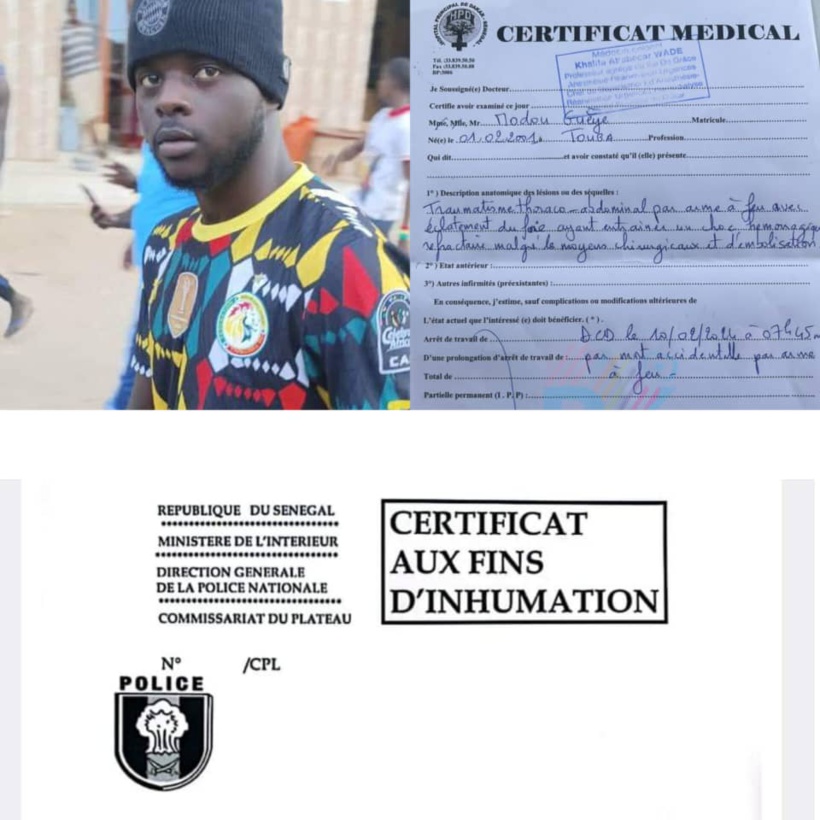 Décès de Modou Guèye : son frère revient sur les circonstances de sa mort et annonce une plainte Décès de Modou Guèye : son frère revient sur les circonstances de sa mort et annonce une plainte