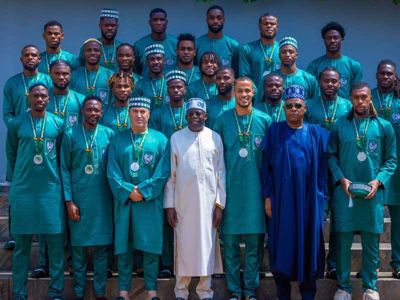 CAN 2023 : Bola Tinubu offre des villas et parcelles aux joueurs nigérians