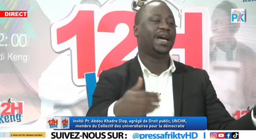 Loi d’amnistie : Abdou Khadre Diop affirme que cette loi risque de léser certains citoyens 