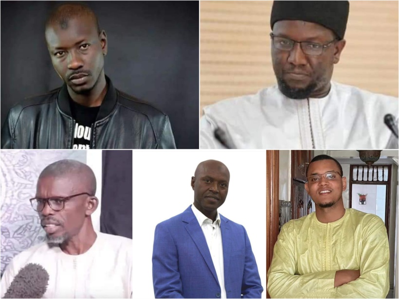 Cheikh Omar Diagne, Karim Xrum Xax, Aliou Sané, Dr Seydou Diallo et Jamil Sané recouvrent la liberté