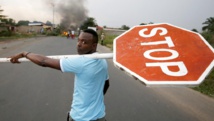 IManifestant anti-troisième mandat du président Nkurunziza, à Bujumbura, le 26 mai 2015. REUTERS/Goran Tomasevic