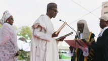 Muhammadu Buhari lors de sa prestation de serment, le 29 mai 2015 à Abuja. REUTERS/Afolabi Sotunde
