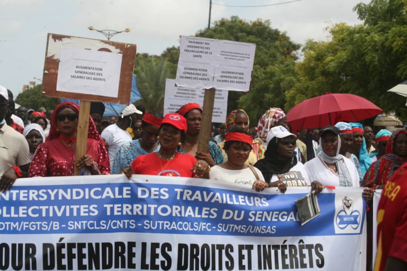 L’intersyndicale des travailleurs des collectivités territoriales décrète 96 heures de grève à compter du mardi 27 février