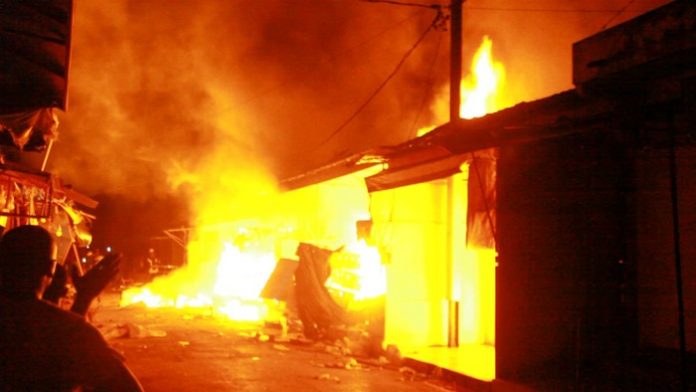 Incendie au marché central de Mbour : les pertes estimées à plus de 100 millions FCFA 