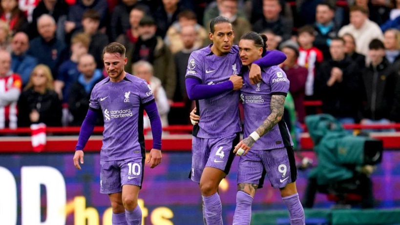 Premier League : Liverpool sauvé par Darwin Nunez, Tottenham renversant et Chelsea accroché