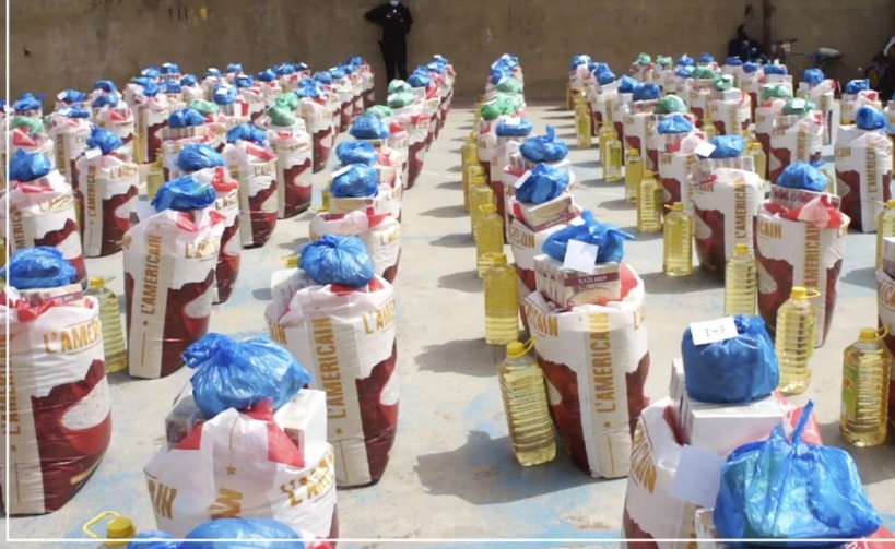 Mbour : 500 kits alimentaires distribués à des personnes vulnérables