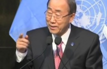 Journée mondiale de l'environnement: Ban Ki Moon appelle à  une "prise de conscience de notre empreinte écologique"