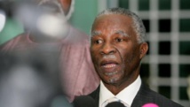 L'ex-président sud-africain Thabo Mbeki, le 25 octobre 2010. AFP/Ashraf Shazly L'ex-président sud-africain Thabo Mbeki, le 25 octobre 2010. AFP/Ashraf Shazly