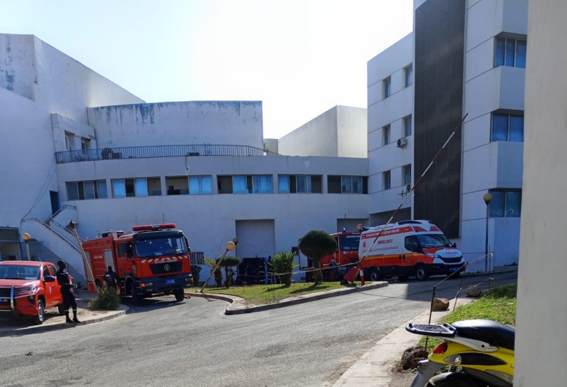 Incendie au Tribunal de Dakar : le colonel des sapeurs-pompiers parle de "court-circuit à priori" Incendie au Tribunal de Dakar : le colonel des sapeurs-pompiers parle de "court-circuit à priori"